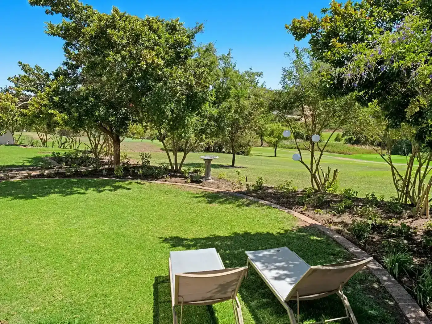 Lodge 2 exterior — 4-bedroom self-catering lodge at De Zalze Winelands Golf Estate, Stellenbosch