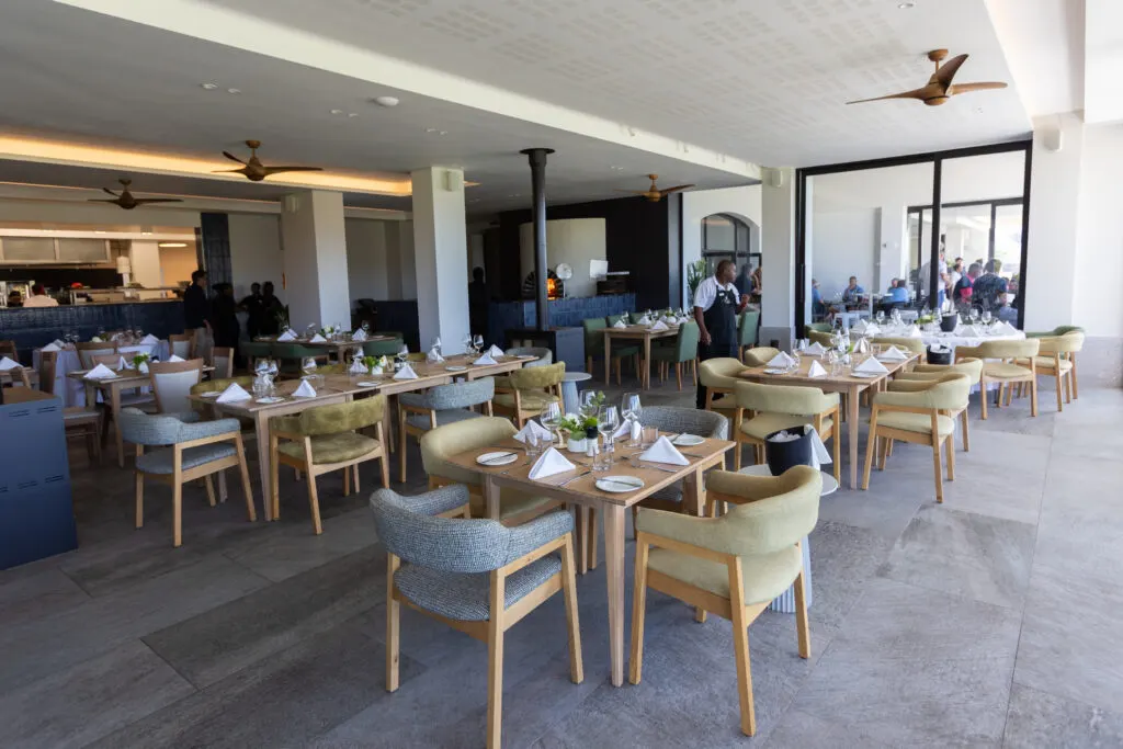 Al fresco dining on the terrace