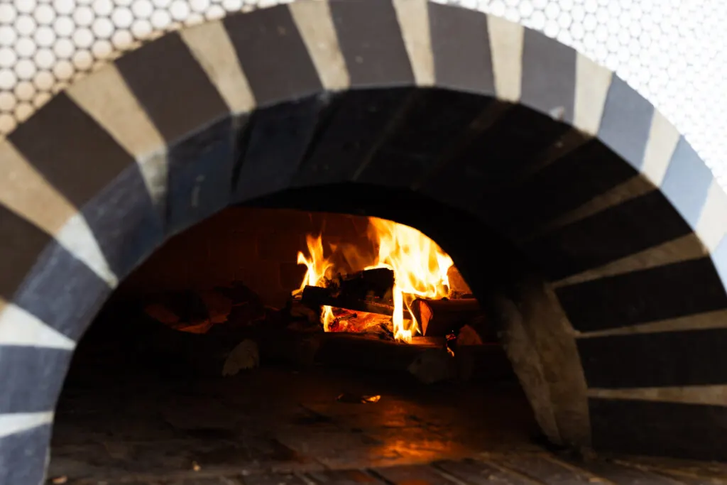 Wood-fired pizza oven