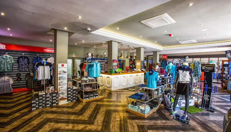 Pro Shop interior