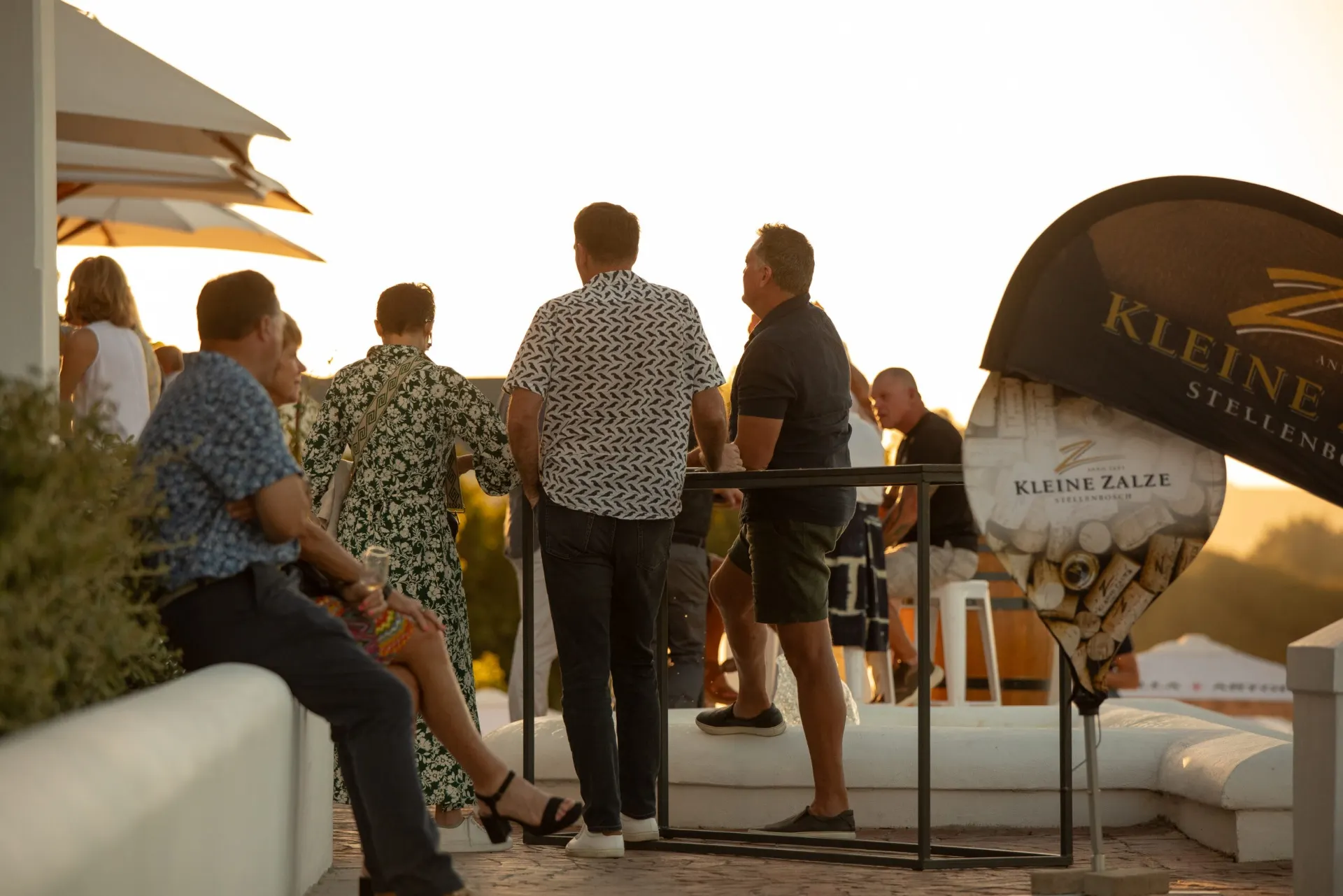 Evening atmosphere at Sunset Terrace