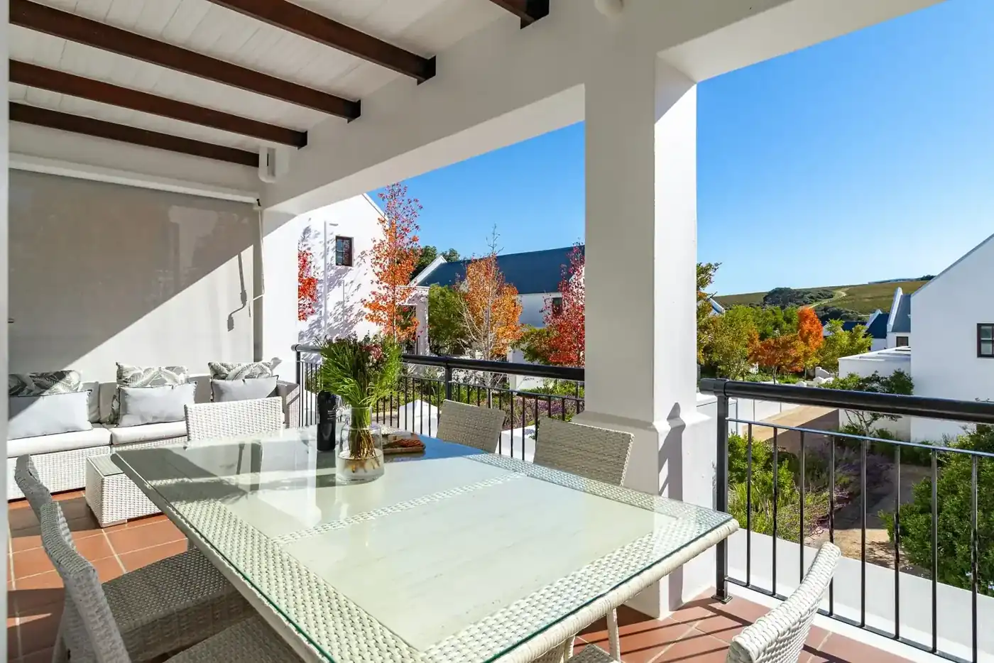 Lodge 24 exterior — 3-bedroom self-catering lodge at De Zalze Winelands Golf Estate, Stellenbosch